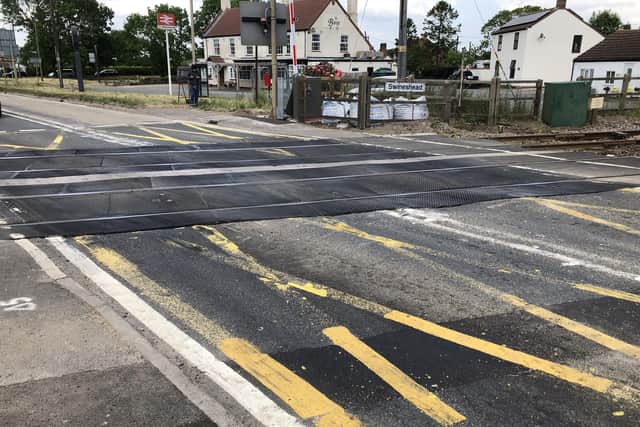 Resurfacing work planned for Swineshead level crossing on the A17. EMN-201118-151507001