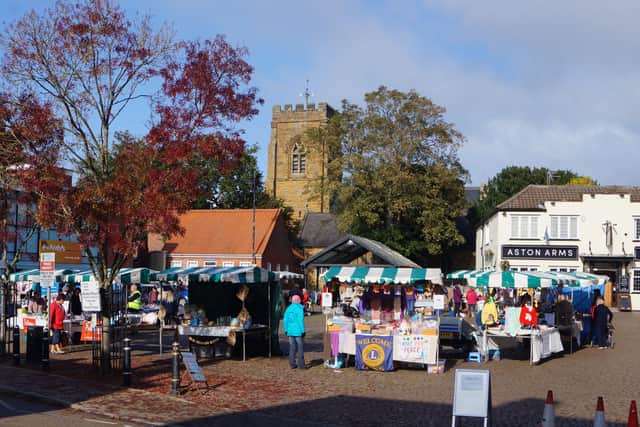 Market Rasen market place