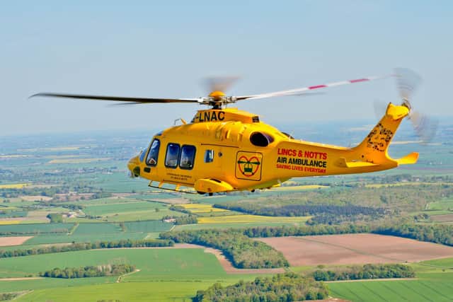 Fundraising has been tough for the Lincolnshire and Nottinghamshire Air Ambulance this year. EMN-201118-171521001