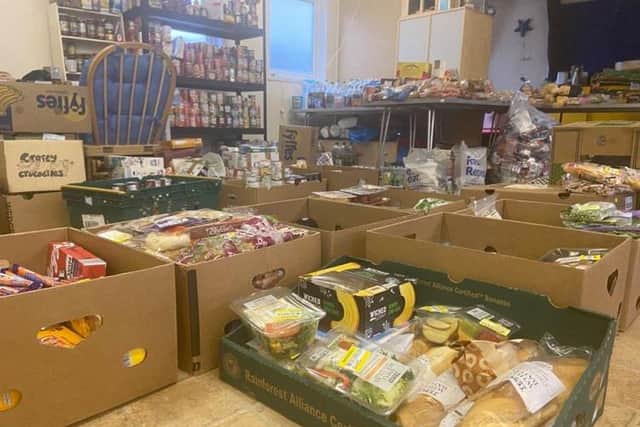Spilsby Food Bank is grateful for the generous donations.