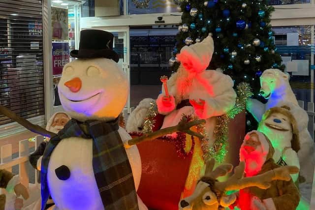 Christmas spirit is promised for those doing essential shopping at the Hildreds Centre in Skegness.