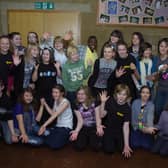 Some of the youngsters who were set to take to the stage at Blackfriars Theatre and Arts Centre for West End to Christmas 10 years ago.