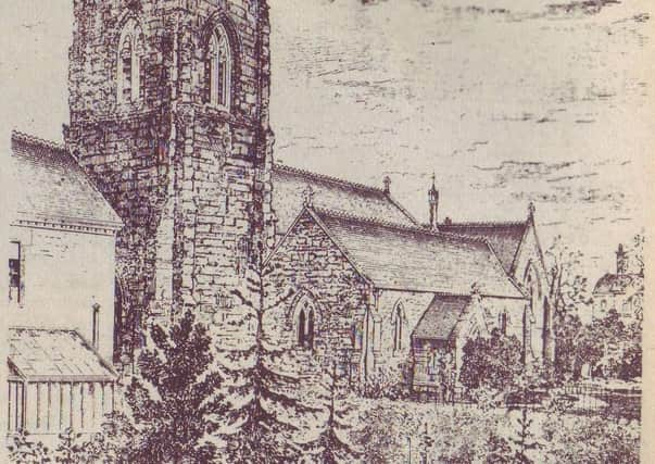 Market Rasen Parish Church at the turn of the 20th century