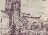 Market Rasen Parish Church at the turn of the 20th century