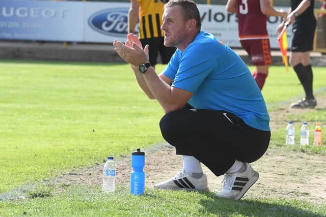 Craig Elliott has marked three years with Boston United this month.