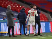 Gareth Southgate with Jack Grealish. Photo: Getty Images.