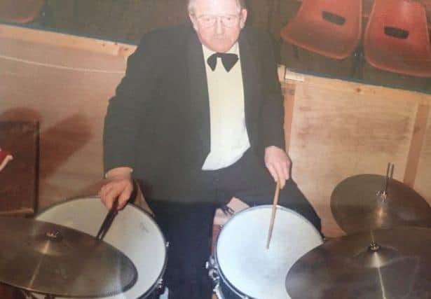 Wally was a drummer for Wainfleet Theatre Club for many years.