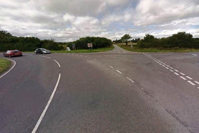 Beesby crossroads.