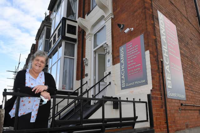 Karen Shields looking forward to welcoming visitors to the Beachlands Guest House in Skegness