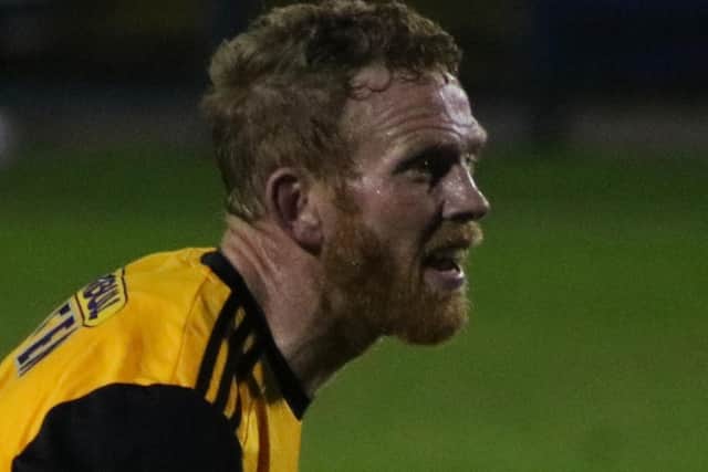 Pilgrims midfielder Paul Green. Photo: Oliver Atkin.