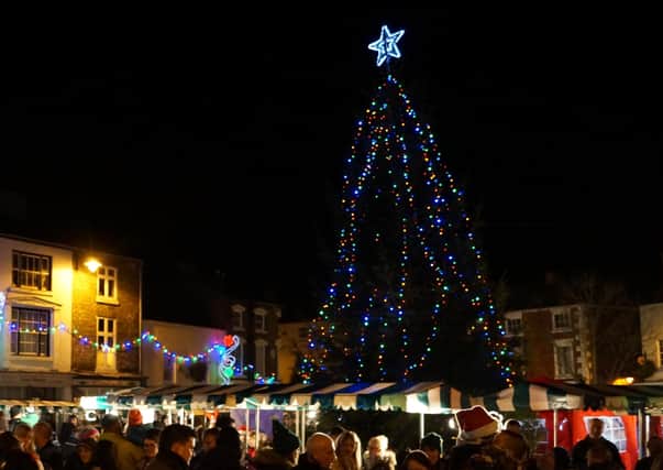 Market Rasen Christmas Tree last year EMN-201124-074530001
