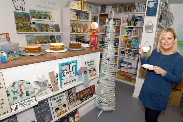 Tilly's Tearoom and gift shop, Metheringham. Owner Amelia Bailey. EMN-201127-175716001