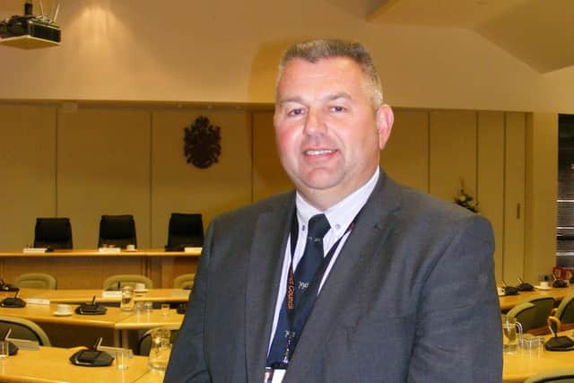 Leader of North Kesteven District Council, Coun Richard Wright. EMN-201125-170457001