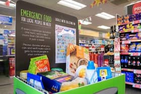 A Lincolnshire Co-op Food Bank Advent Calendar Campaign collection bin in store.

Picture: Chris Vaughan Photography EMN-201125-175550001
