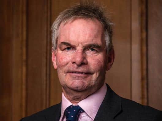 Coun Martin Hill, Leader of Lincolnshire County Council.