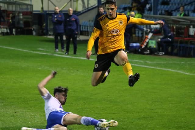 Scott Duxbury will return to Fylde. Photo: Oliver Atkin.