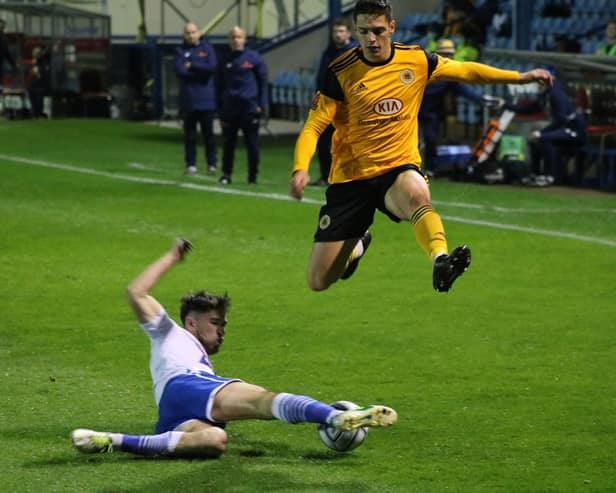 Scott Duxbury will return to Fylde. Photo: Oliver Atkin.