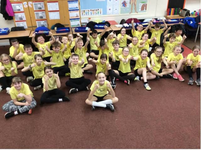 The Richmond School pupils have been keeping fit with Joe Wicks.