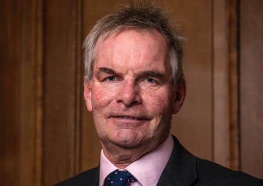 Coun Martin Hill, Leader of Lincolnshire County Council.