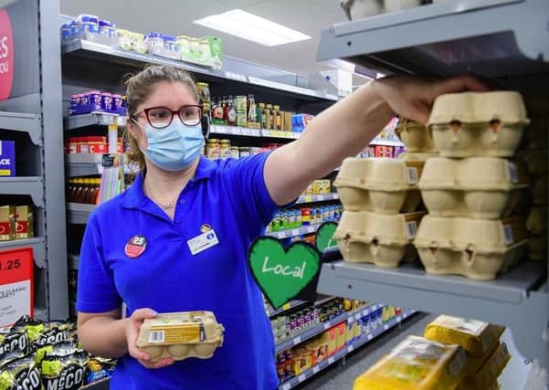 Sales in Lincolnshire Co-op stores rose 10 per cent on the previous year.