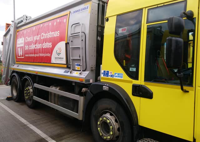 It is all change for bin days in North Kesteven this Christmas and New Year. EMN-201130-205448001