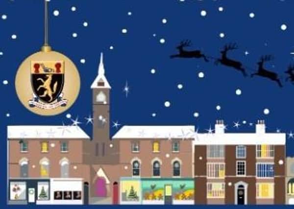 Louth Town Council is holding a festive window competition.