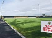 The Jakemans Stadium.