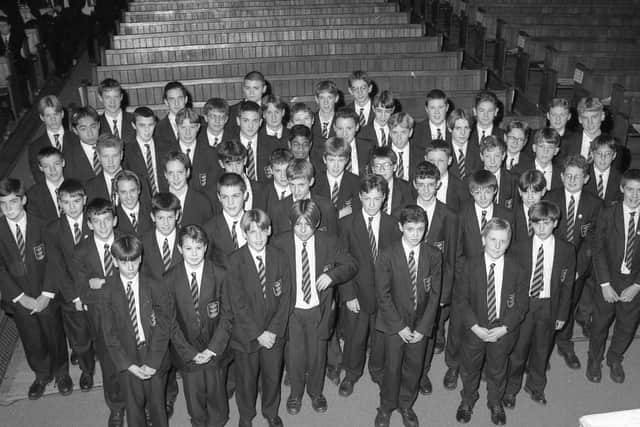 Boston Grammar School prize winners in 1995.