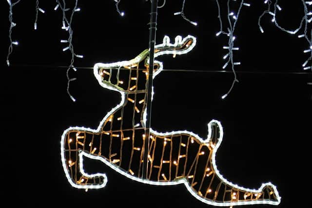 Christmas lights (stock image)