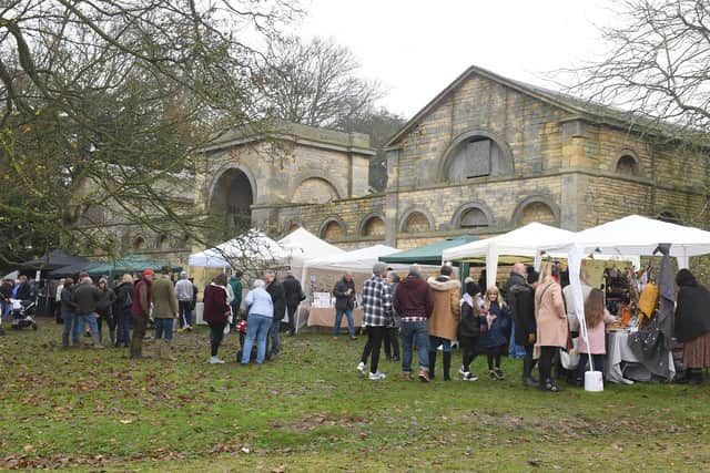 Last year's Christmas artisan market at Leadenham House Stables. EMN-200213-113921001