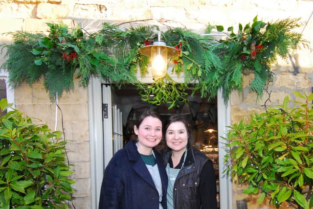 Katie Mace and Kirsty Kershaw of Leadenham Teahouse. EMN-200320-170305001