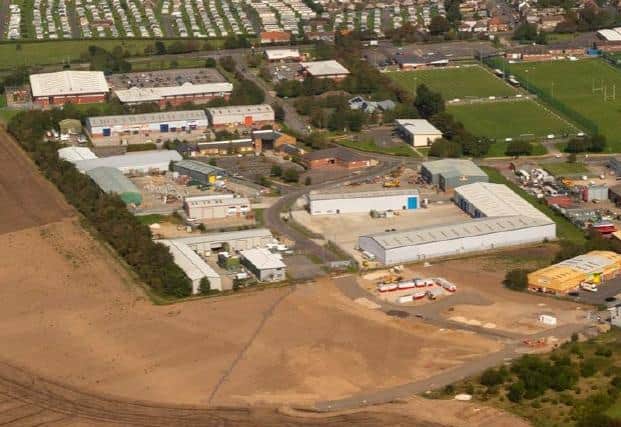 Progress is being made to a £2.4 million revamp and expansion to Skegness industrial estate.