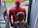 Knock knock, who's there? Spider Man!