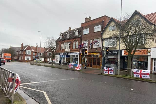 The flags are flying but Brexit Day in Skegness passed quietly in spite of East Lindsey having some of the highest numbers voting for it.