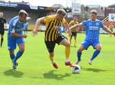 Jordan Thewlis in action against Chester last season.
