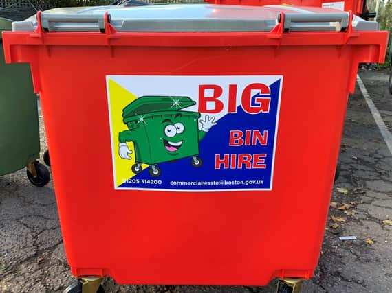 The council's big bin