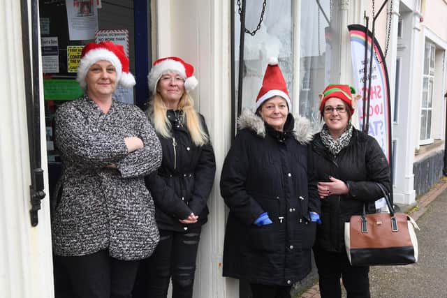 Pictured (from left) are Natalie Kaye, Caroline Smyth, Julie Kaye and Kelly Lindsay.