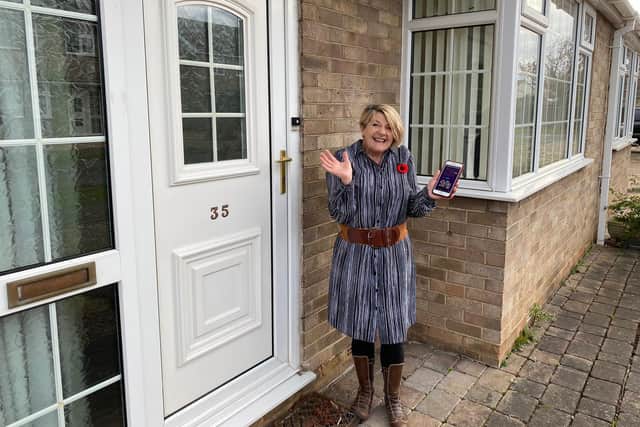 Competition winner Helen Simpson