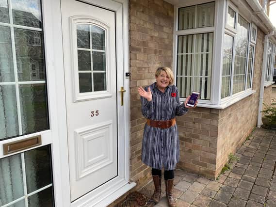 Competition winner Helen Simpson