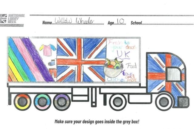 Willow's winning entry.
