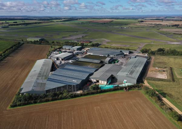 The new £30m site at Barkston, Lincolnshire.