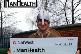 History fan turned mental health campaigner Lewis Kirkbridge.