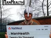 History fan turned mental health campaigner Lewis Kirkbridge.