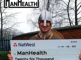 History fan turned mental health campaigner Lewis Kirkbridge.