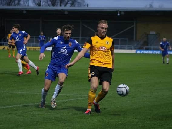 United will be at home in the FA Trophy on Saturday. Photo: Oliver Atkin