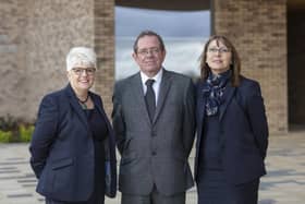 Lea Fields Crematorium Team (from left) Karen Smith, Senior Crematorium Officer; Tony Kirkham, Crematorium Officer; and Deborah Balsdon, Crematorium Manager. EMN-201217-122619001