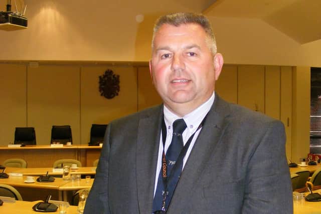 Coun Richard Wright, Leader of NKDC. EMN-201217-132918001