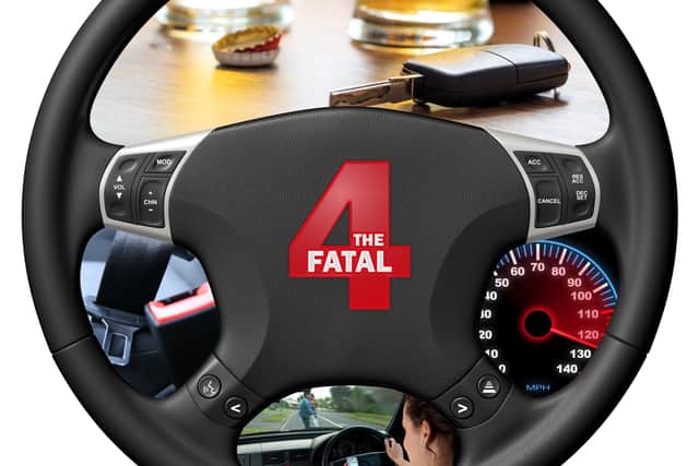 The Fatal 4 for collisions, injuries and death. EMN-201217-135250001