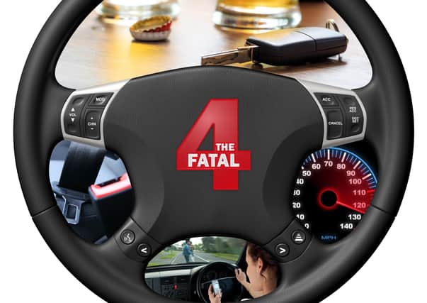 The Fatal 4 for collisions, injuries and death. EMN-201217-135250001