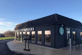 The new Starbucks at Caenby Corner